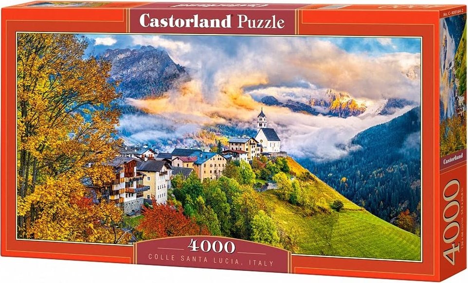 CASTORLAND Puzzle Colle Santa Lucia, Itálie 4000 dílků