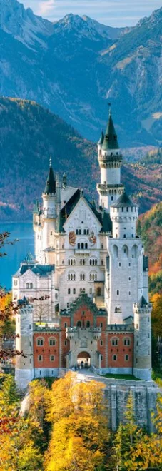 Heye Vertikální puzzle Neuschwanstein 1000 dílků