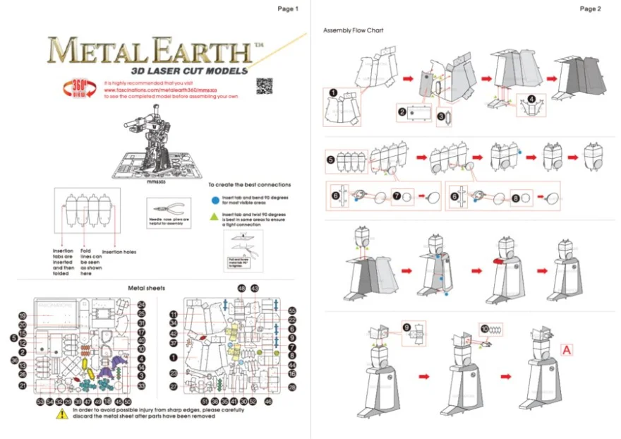 METAL EARTH 3D puzzle Transformers: Megatron