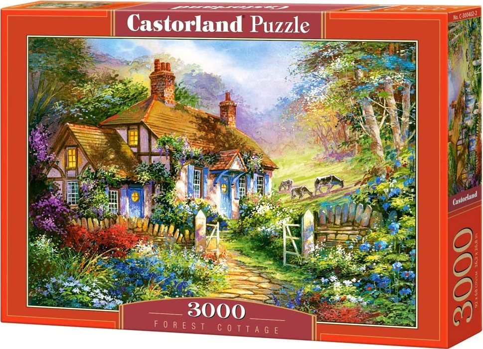 CASTORLAND Puzzle Chaloupka v lese 3000 dílků