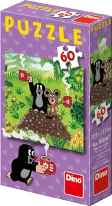 Puzzle Krtek a myška 60 dílků