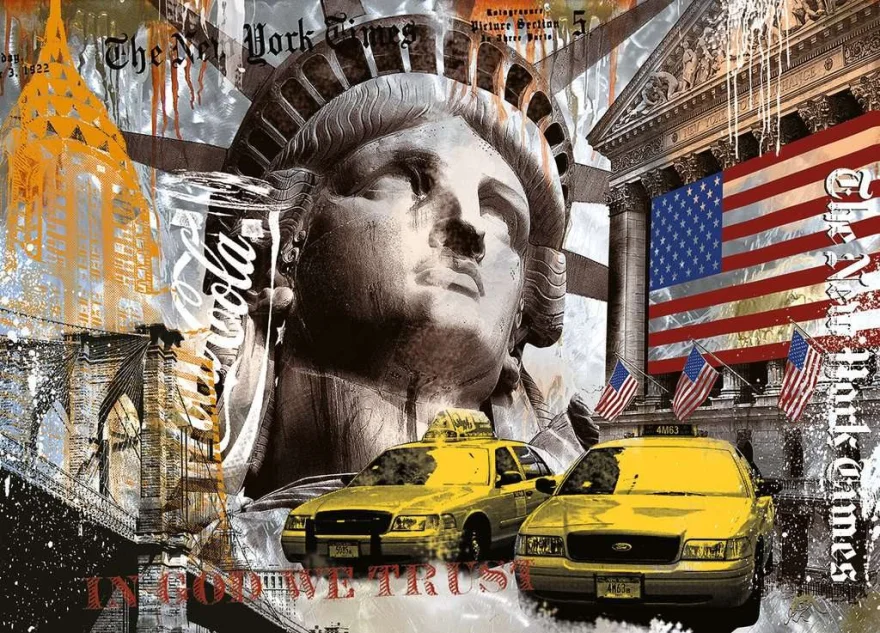 RAVENSBURGER Puzzle Metropole New York 9000 dílků
