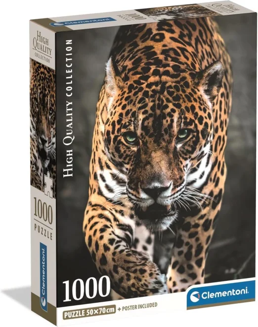 CLEMENTONI Puzzle Chůze jaguára 1000 dílků