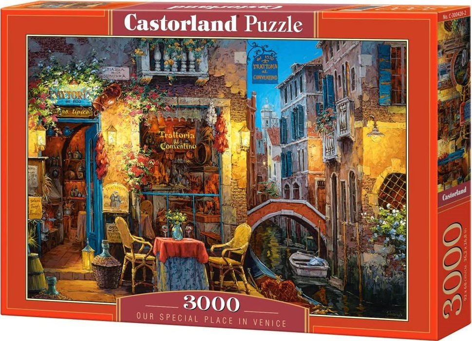 Puzzle 3000 dílků naše speciální místo v Benátkách