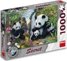 DINO Puzzle Secret Collection: Pandy 1000 dílků