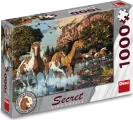 DINO Puzzle Secret Collection: Koně 1000 dílků