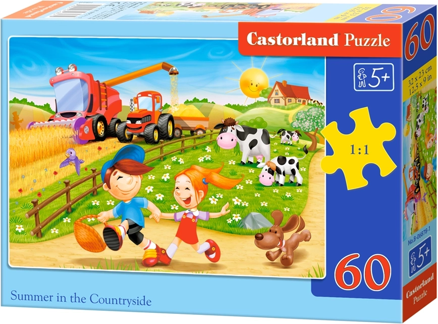 Puzzle Léto na venkově 60 dílků