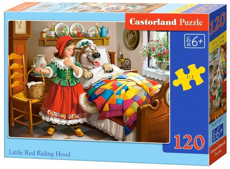 Puzzle Castorland 120 dílků - Červená karkulka