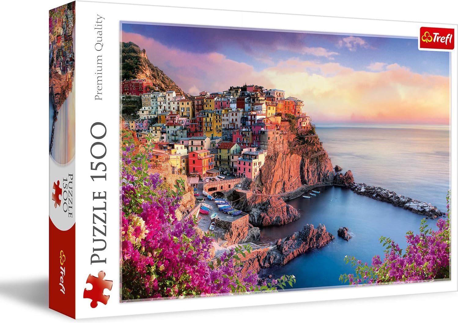 TREFL Puzzle Výhled na Manarolu, Itálie 1500 dílků