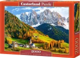 CASTORLAND Puzzle Kostel svaté Magdaleny, Dolomity 2000 dílků