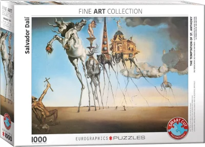 Puzzle Pokušení Sv. Antonína 1000 dílků