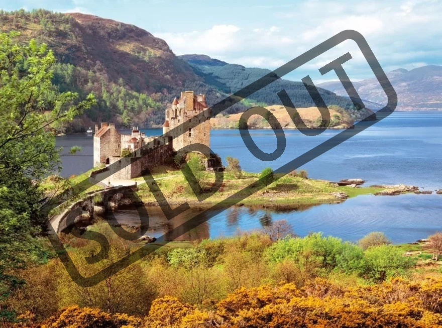 CASTORLAND Puzzle Hrad Eilean Donan 2000 dílků