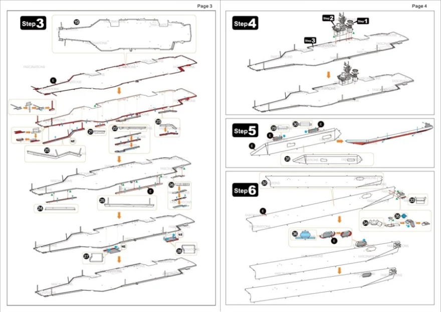 METAL EARTH 3D puzzle Letadlová loď USS Theodore Roosevelt CVN-71 (ICONX)