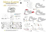 METAL EARTH 3D puzzle Batman vs. Superman: Batwing