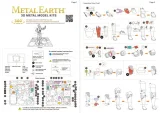 METAL EARTH 3D puzzle Star Wars: C-3PO (zlatý)