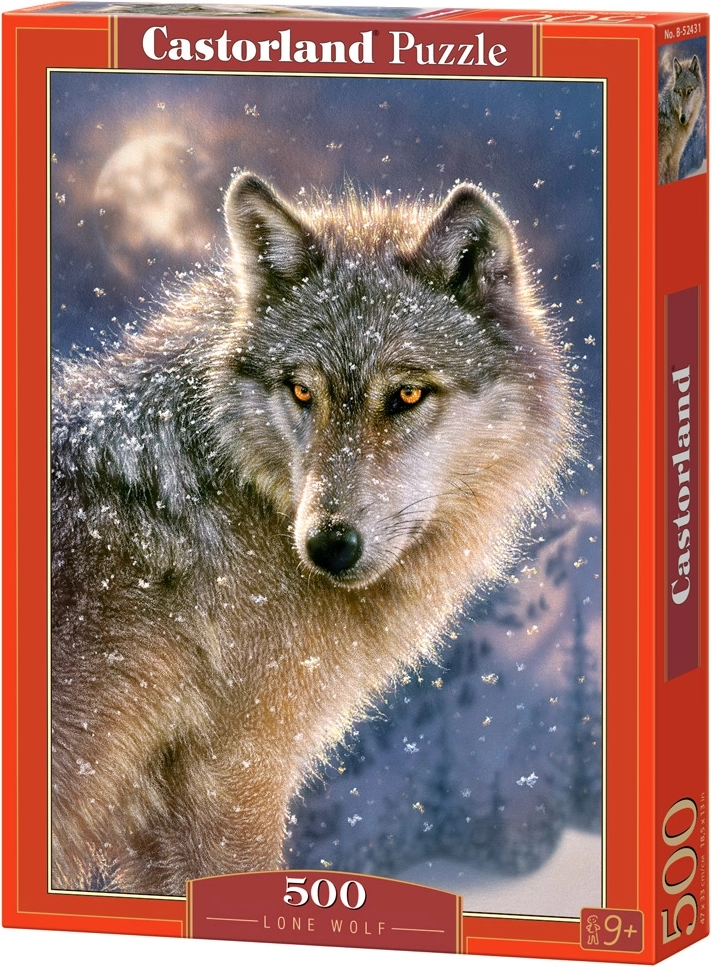 Puzzle 500 dílků Lone Wolf