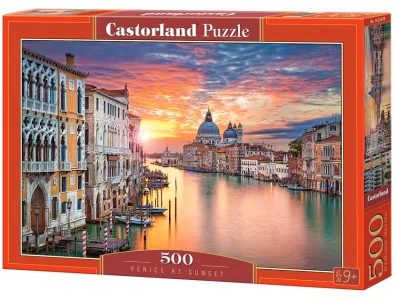 Puzzle Západ slunce v Benátkách 500 dílků