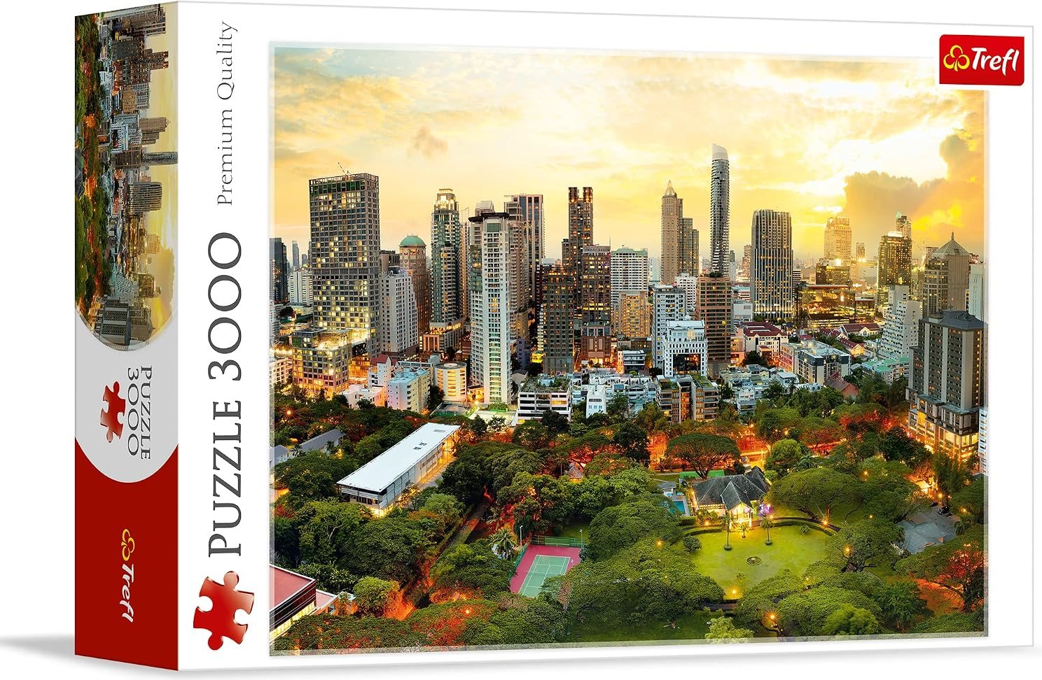 Trefl Puzzle Soumrak v Bangkoku, Thajsko 3000 dílků