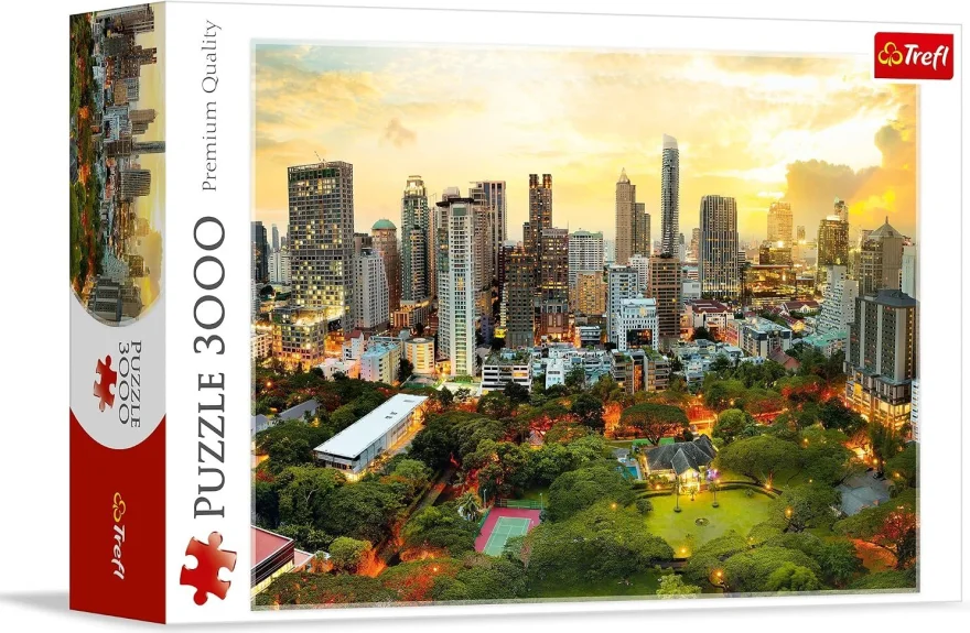 Trefl Puzzle Soumrak v Bangkoku, Thajsko 3000 dílků