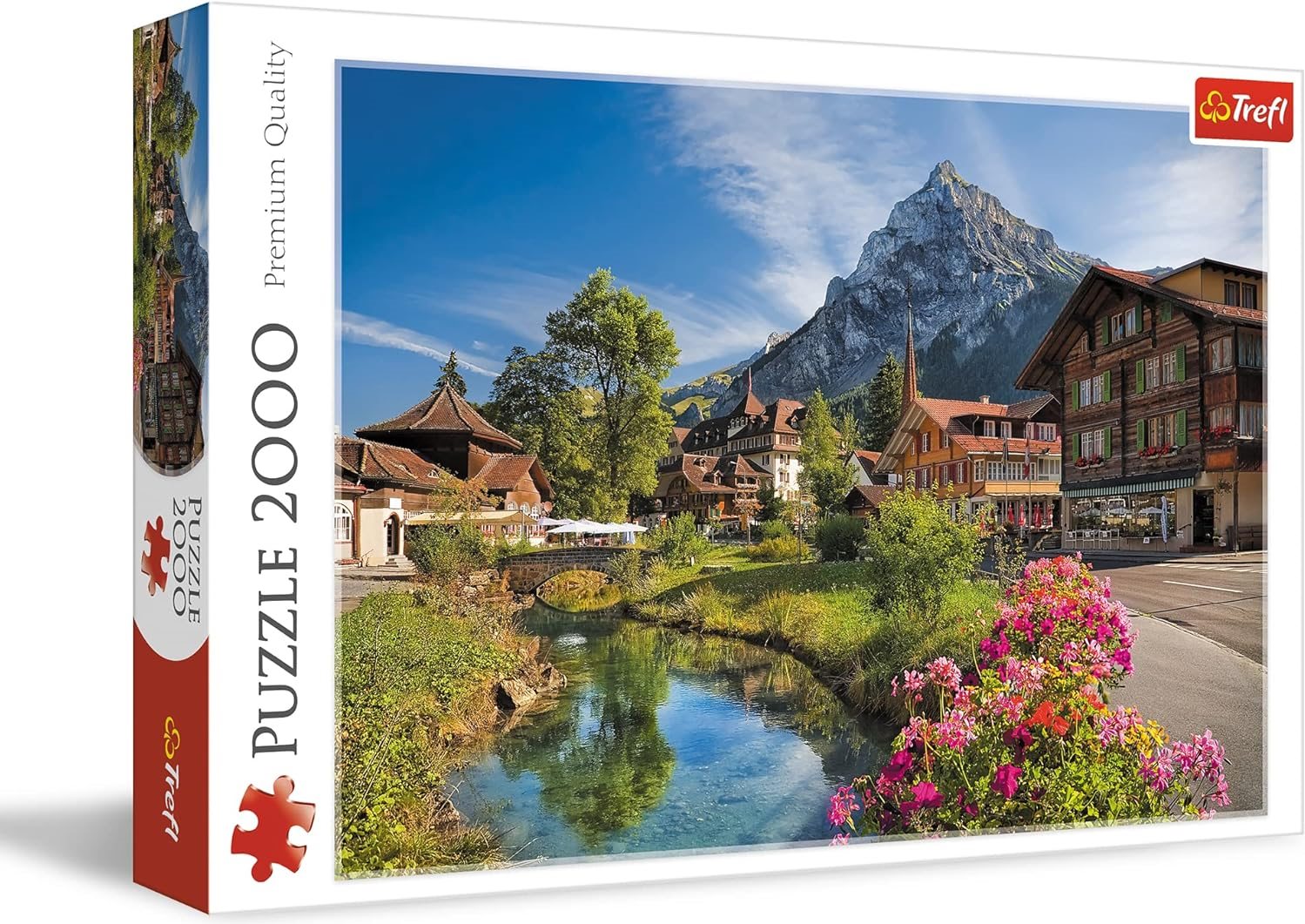 TREFL Puzzle Alpy v létě 2000 dílků