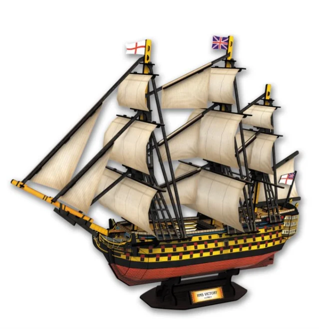 CUBICFUN 3D puzzle Plachetnice HMS Victory 189 dílků