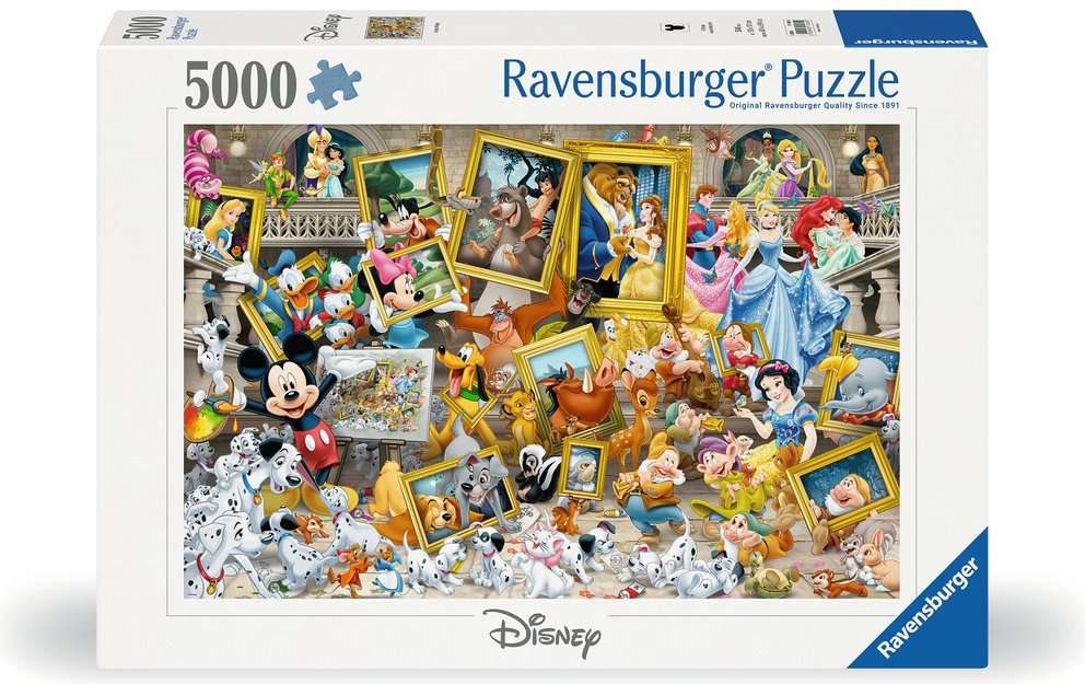 RAVENSBURGER Puzzle Malíř Mickey 5000 dílků