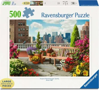 Puzzle Zahrada na střeše XXL 500 dílků