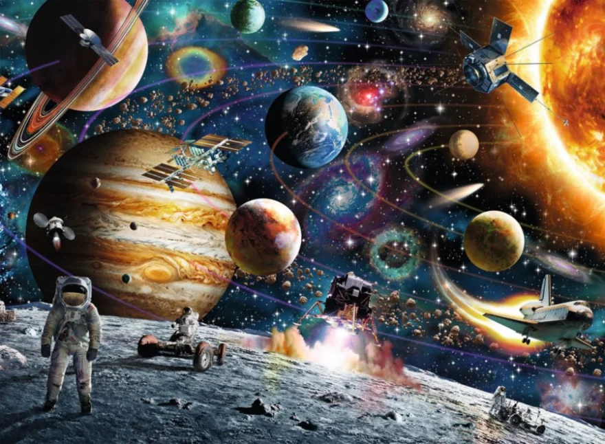 RAVENSBURGER Puzzle Vesmír XXL 150 dílků