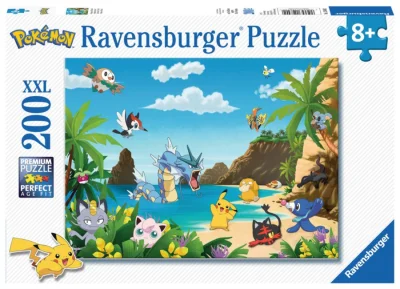 Puzzle Pokémon: Chyť je všechny! XXL 200 dílků