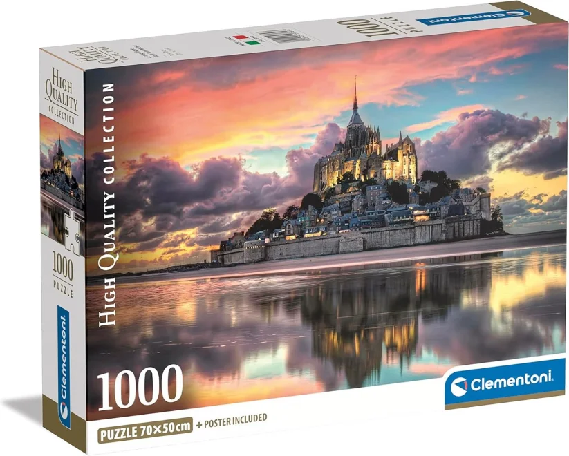Clementoni Puzzle Magický Mont Saint-Michel 1000 dílků