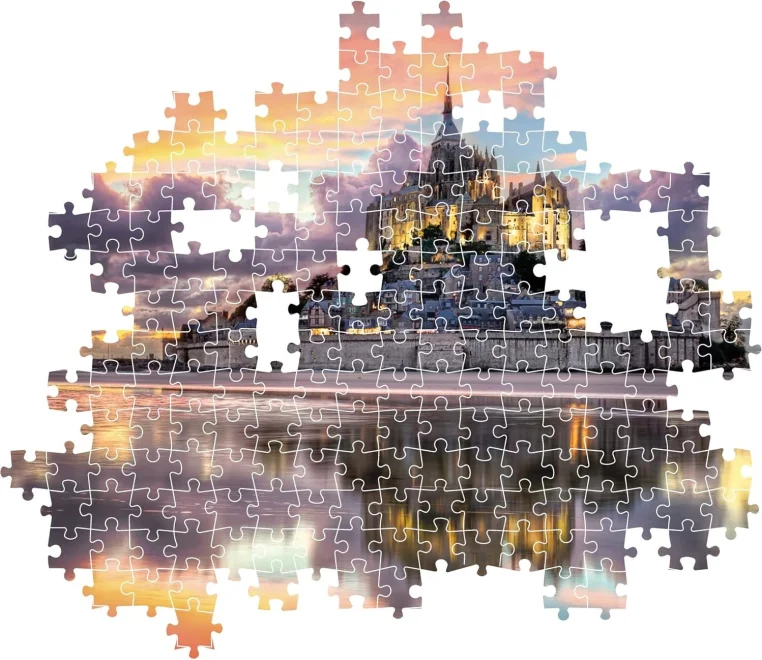 Clementoni Puzzle Magický Mont Saint-Michel 1000 dílků