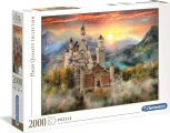 CLEMENTONI Puzzle Zámek Neuschwanstein 2000 dílků