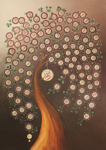 Puzzle 99 jmen Alláha 1000 dílků