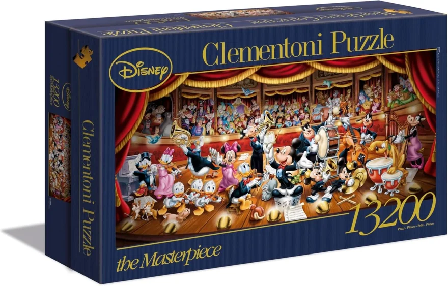 CLEMENTONI Puzzle Disney orchestr 13200 dílků