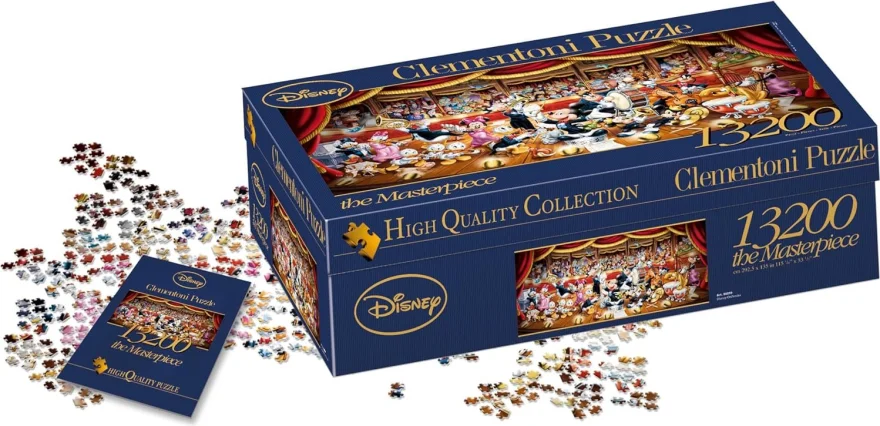 CLEMENTONI Puzzle Disney orchestr 13200 dílků