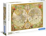 CLEMENTONI Puzzle Historická mapa světa 2000 dílků