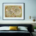 CLEMENTONI Puzzle Historická mapa světa 2000 dílků
