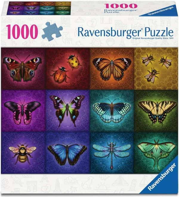 Puzzle Ravensburger 1000 dílků Okřídlené věci