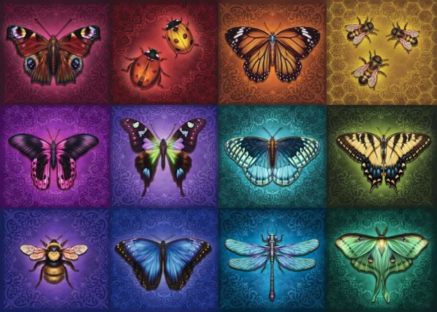 Puzzle Ravensburger 1000 dílků Okřídlené věci