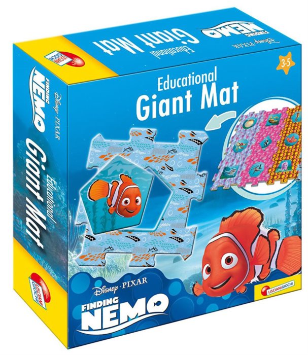 LISCIANI Puzzle Hledá se Nemo GIANT MAT 12 dílků