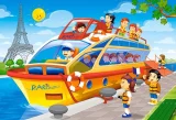 CASTORLAND Puzzle Cesta kolem světa 4v1 (8,12,15,20 dílků)