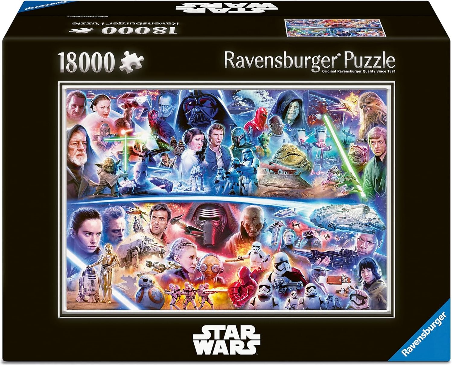 Ravensburger Puzzle Star Wars 18000 dílků