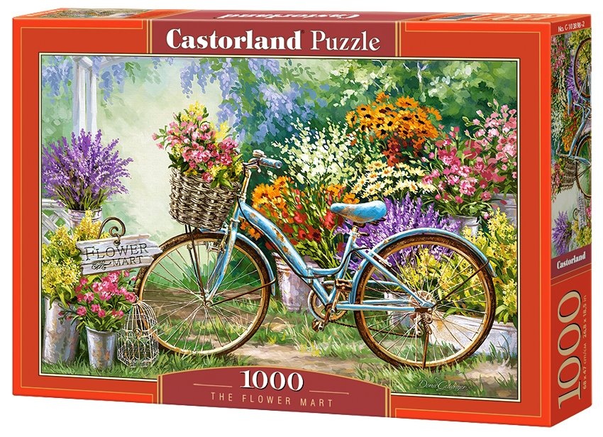 Castorland Květinový trh 1000 dílků