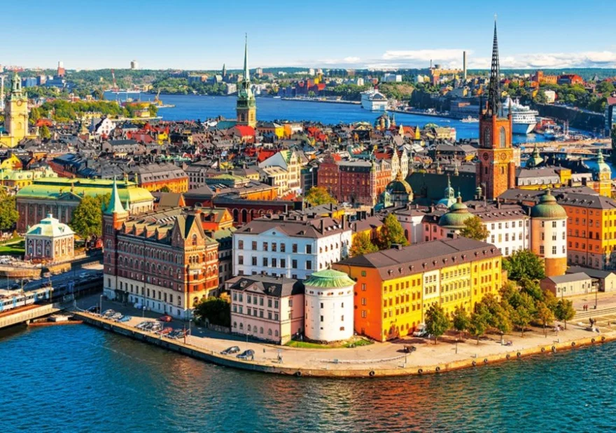 CASTORLAND Puzzle Stockholm, Švédsko 500 dílků