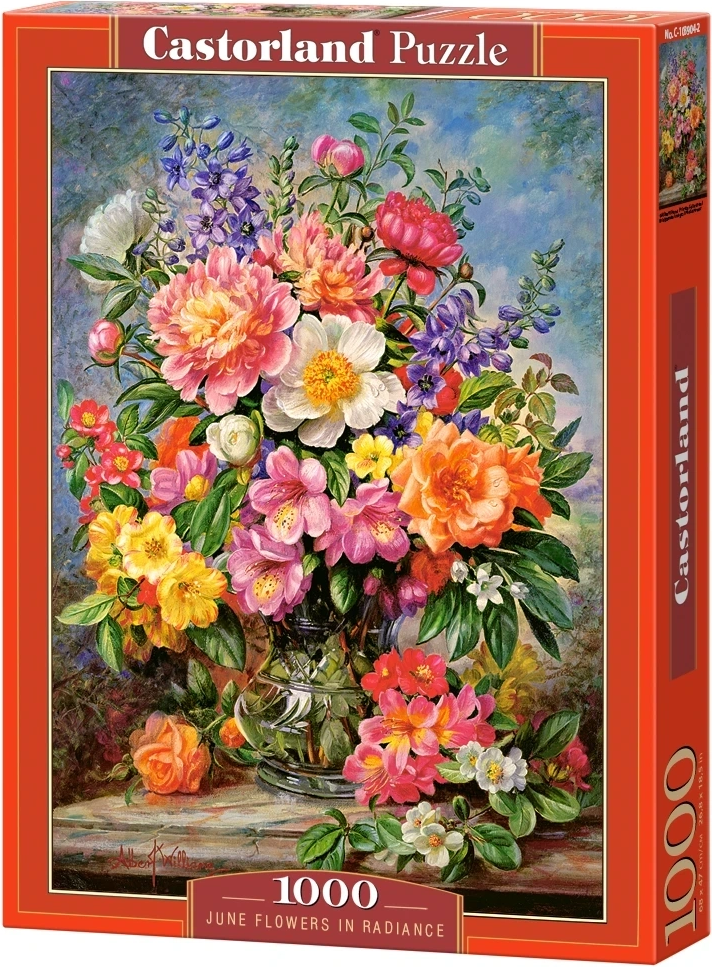 CASTORLAND Puzzle Červnové květiny 1000 dílků
