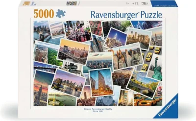 Puzzle New York nikdy nespí 5000 dílků