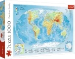 TREFL Puzzle Mapa světa 1000 dílků