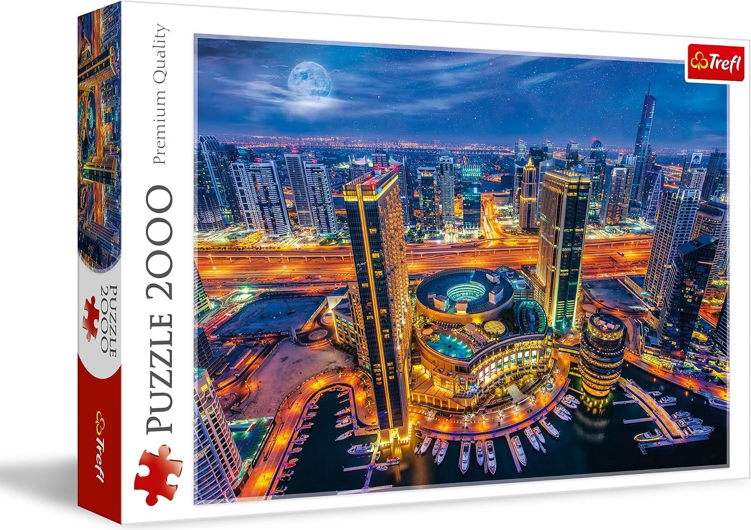 Trefl Puzzle Světla Dubaje 2000 dílků