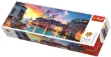 TREFL Panoramatické puzzle Kanál Grande, Benátky 1000 dílků