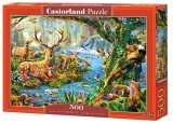 CASTORLAND Puzzle Život v lese 500 dílků